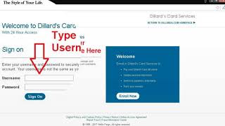 Dillard’s American Express Credit Card Login [upl. by Bej]