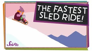 The Fastest Sled Ride Ever  Winter Science  SciShow Kids [upl. by Salter451]