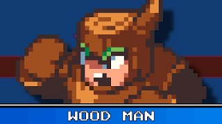 Wood Man SNES Remix  Mega Man 2 Mega Man X 16 Bit Soundfont [upl. by Tomasina497]