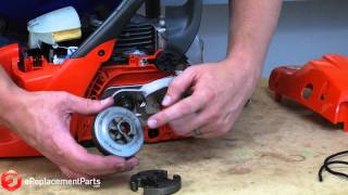 How to Replace the Clutch on a Chainsaw [upl. by Suiramed]