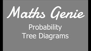 Probability Tree Diagrams [upl. by Reider]