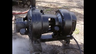 1910s PyleNational 500 Watt K2 Steam TurboDynamo Full Load Operation [upl. by Madel]