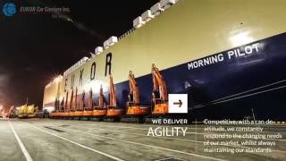 EUKOR Car Carriers with Narration Official Video [upl. by Ahsinut]