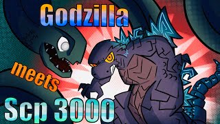 Godzilla KOTM  Godzilla Meets SCP3000 Godzilla Comic Dub SCP Foundation Comic [upl. by Gwenn]