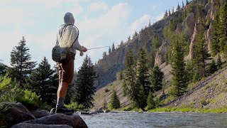 FISHING THE GALLITAN RIVER IN MONTANA [upl. by Uok771]