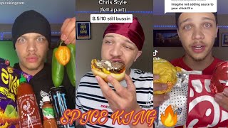 Spice king tiktok Compilation 18 MINUTES OF SPICE KING TIKTOKS [upl. by Simetra514]