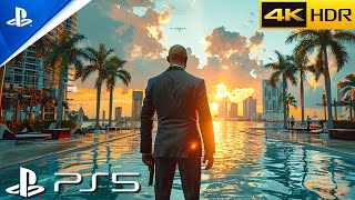 MIAMI PS5 Immersive ULTRA Realistic Graphics Gameplay 4K60FPS Hitman 2 [upl. by Standley]