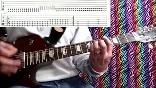 How to Play  quotSWEET DREAMS ARE MADE OF THISquot w tabs Solo Included  MARILYN MANSON guitar lesson [upl. by Nisior]