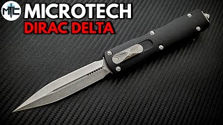 Microtech Dirac Delta OTF Automatic Knife  Overview and Review [upl. by Imaon]