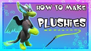 HOW TO MAKE Plushies [upl. by Ellecrad843]