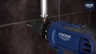 GROHE  RetroFit Shower System  Installation Video [upl. by Arimay]