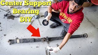 How To Replace Center Support Bearing On Driveshaft CSB [upl. by Rather666]