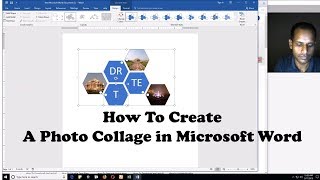 How To Create A Photo Collage in Microsoft Word  Photo Collage on Word 2016  Tutorials In Hindi [upl. by Strickler]