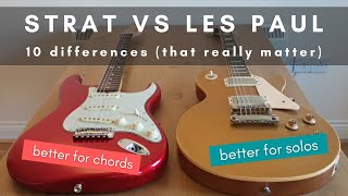 Stratocaster vs Les Paul  What are the differences [upl. by Rosette]