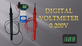 Mini Digital Voltmeter [upl. by Anileda]