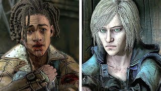 Saving Louis VS Saving Violet  THE WALKING DEAD Game Season 4 Episode 3 The Final Season [upl. by Minnaminnie]