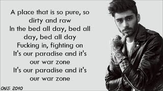 ZAYN  PILLOWTALK lyrics [upl. by Cirederf]