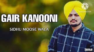 Gair Kanooni Yaar Mere Shidhu Moosewala [upl. by Riki]