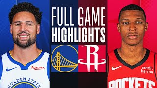 WARRIORS at ROCKETS  FULL GAME HIGHLIGHTS  April 4 2024 [upl. by Ydnyl]