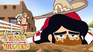 Xochi Learns How to Ride a Horse  Victor and Valentino  Cartoon Network [upl. by Haerr850]