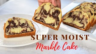 How to make Super Moist Vanilla amp Chocolate Marble Cake [upl. by Publia]