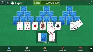 Microsoft Solitaire Collection TriPeaks  Expert  December 8 2022 [upl. by Yentterb]