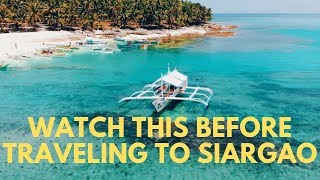 Watch this before traveling to Siargao  The Philippines Travel Vlog [upl. by Otrebtuc]