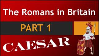 KS2 History The Romans in Britain  PART 1 Julius Caesar [upl. by Barth]