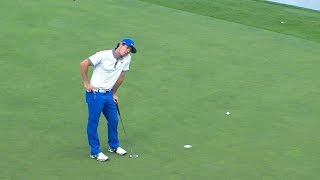 Rory McIlroy fourputts again at BMW Championship [upl. by Ledif]