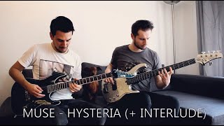 MUSE  Interlude  Hysteria GUITAR amp BASS COVER [upl. by Mafalda689]