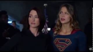 Supergirl 2x01 Superman and Supergirl At The DEO [upl. by Tamarah]