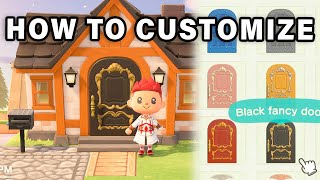 How to CUSTOMIZE Outside Your HOUSE ► Animal Crossing New Horizons [upl. by Ecyrb]