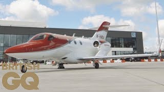 HondaJet private jet review  British GQ [upl. by Campy]