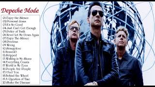 Depeche Mode  Best Of Greatest Hits Album [upl. by Nauwtna]