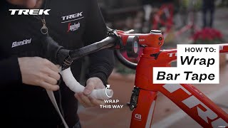 How To Wrap Bar Tape [upl. by Irtak]