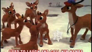 Rudolph the Red Nosed Reindeer Sing Along with Lyrics [upl. by Grimona]