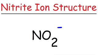 NO2 Lewis Structure  Nitrite Ion [upl. by Ardnalak348]