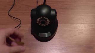 720p HD IP Camera P2P  unboxing set up install and configure on Android and PC [upl. by Ennovoj]