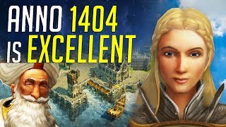 ANNO 1404 is Excellent Anno 1800 Comparison amp Gameplay [upl. by Lettig]