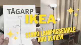 IKEA LAMP TÅGARP assemble [upl. by Yorke]