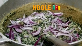 NDOLE RECIPE  CAMEROONIAN FOOD [upl. by Salesin]