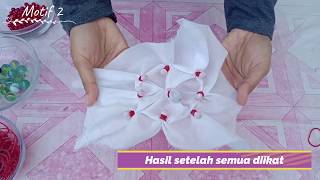 Tutorial Pembuatan Motif Batik Jumput [upl. by Ardnak175]