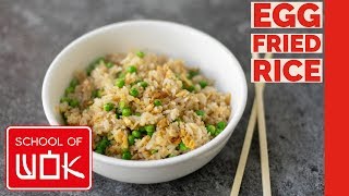 Super Simple Egg Fried Rice Recipe [upl. by Hampton648]