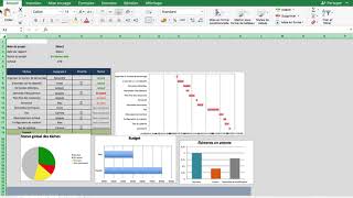 Projet excel tableau de bord gratuit téléchargement [upl. by Jonah]