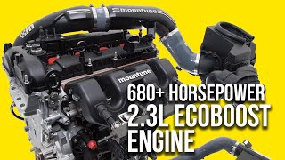 How Much HP Can Fords 23L EcoBoost Engine Make  Same engine as Focus RSRangerBronco [upl. by Skippy]