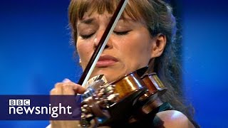 Proms Preview Nicola Benedetti  Newsnight [upl. by Yedsnil]