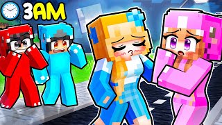 Crystal is SLEEPWALKING At 3AM In Minecraft [upl. by Gabriela915]