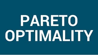 Pareto optimality [upl. by Fridlund]