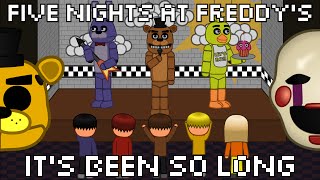 Its Been So Long FNaF2 animated ENGESPPOR lyrics [upl. by Erde]