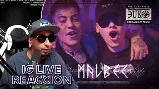 DUKI  Malbec Concept Album x Bizarrap REACCION [upl. by Ainola567]